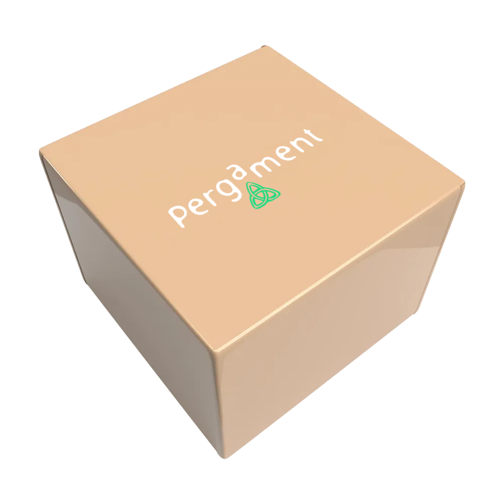 Sample cardboard box